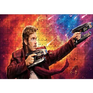 Galaksinin Koruyucuları Chris Pratt Puzzle Yapboz Mdf Ahşap 120 Parça