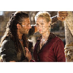 Black Sails Sahne Görseli Puzzle Yapboz Mdf Ahşap 120 Parça