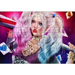 Harley Quinn Iskanbil Puzzle Yapboz Mdf Ahşap 120 Parça
