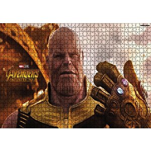 Cakapuzzle  Avengers Infinity War Thanos Puzzle Yapboz Mdf Ahşap