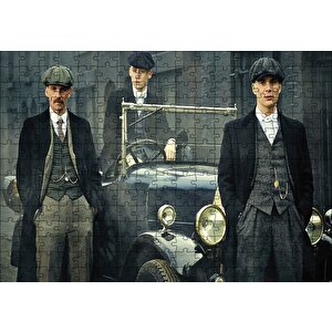 Peaky Blinders Puzzle Yapboz Mdf Ahşap 255 Parça