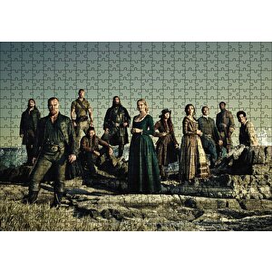 Black Sails Tam Kadro Görseli Puzzle Yapboz Mdf Ahşap 500 Parça