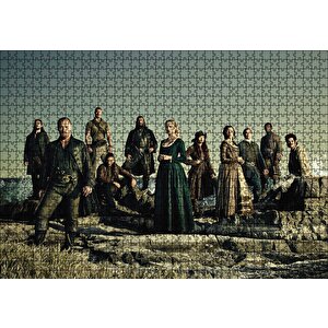 Black Sails Tam Kadro Görseli Puzzle Yapboz Mdf Ahşap 1000 Parça