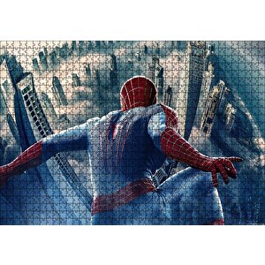 Spiderman Örümcek Bakışı Puzzle Yapboz Mdf Ahşap 1000 Parça