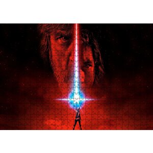 Star Wars The Last Jedi Yüzler Ve Işınlar Puzzle Yapboz Mdf Ahşap 500 Parça