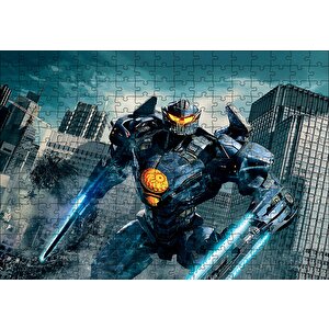 Pacific Rim Uprising Gipsy Avenger Puzzle Yapboz Mdf Ahşap 255 Parça