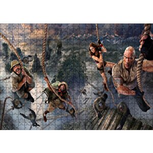 Jumanji The Next Level Sıkı Tutunun Puzzle Yapboz Mdf Ahşap 500 Parça
