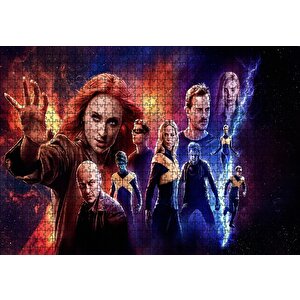 Dark Phoenix Full Kadro Puzzle Yapboz Mdf Ahşap 1000 Parça