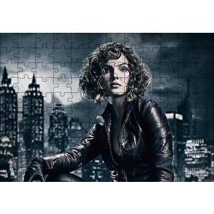 Catwoman Camren Bicondova Puzzle Yapboz Mdf Ahşap 120 Parça