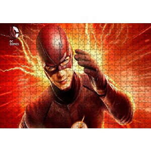 The Flash Season 2 Puzzle Yapboz Mdf Ahşap 500 Parça