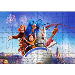 Wonder Park Puzzle Yapboz Mdf Ahşap 120 Parça