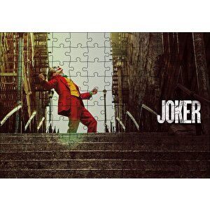 Joker Merdivenlerde Puzzle Yapboz Mdf Ahşap 120 Parça