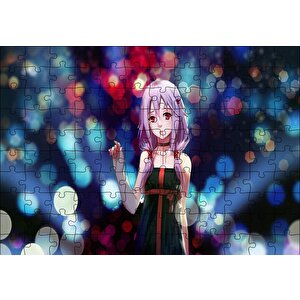Anime Yalnız Hisseden Kız Puzzle Yapboz Mdf Ahşap 120 Parça