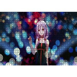 Anime Yalnız Hisseden Kız Puzzle Yapboz Mdf Ahşap 1000 Parça