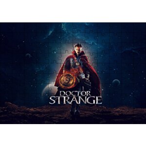 Dr. Strange Benedict Cumberbatch Puzzle Yapboz Mdf Ahşap 120 Parça