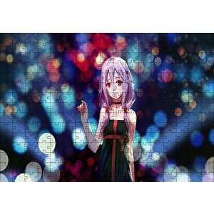 Anime Yalnız Hisseden Kız Puzzle Yapboz Mdf Ahşap 255 Parça