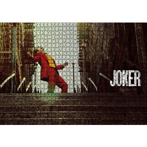 Joker Merdivenlerde Puzzle Yapboz Mdf Ahşap 1000 Parça