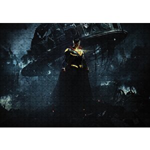 Injustice 2 Superman Puzzle Yapboz Mdf Ahşap 500 Parça
