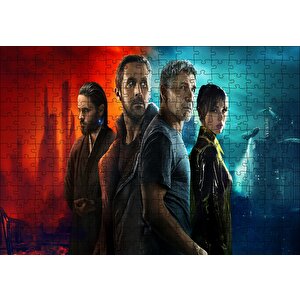 Blade Runner Gosling Ford Leto De Armas Puzzle Yapboz Mdf Ahşap 255 Parça