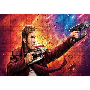 Galaksinin Koruyucuları Chris Pratt Puzzle Yapboz Mdf Ahşap 255 Parça