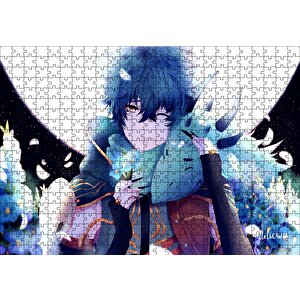 Anime Genç Ve Ejderha Puzzle Yapboz Mdf Ahşap 500 Parça