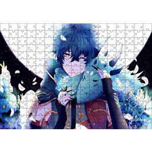 Cakapuzzle  Anime Genç Ve Ejderha Puzzle Yapboz Mdf Ahşap