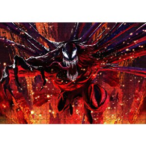 Venom Key Art Puzzle Yapboz Mdf Ahşap 500 Parça