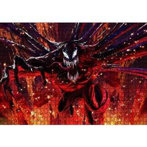 Venom Key Art Puzzle Yapboz Mdf Ahşap 1000 Parça