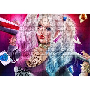 Harley Quinn Iskanbil Puzzle Yapboz Mdf Ahşap 255 Parça