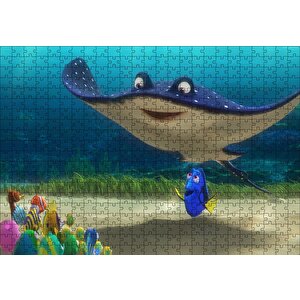 Finding Dory Anaç Balık Puzzle Yapboz Mdf Ahşap 500 Parça