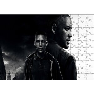 Gemini Man Will Smith Puzzle Yapboz Mdf Ahşap 120 Parça