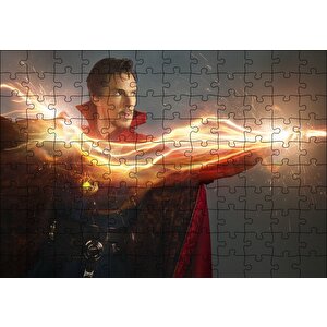 Dr. Strange Yüksek Voltaj Puzzle Yapboz Mdf Ahşap 120 Parça