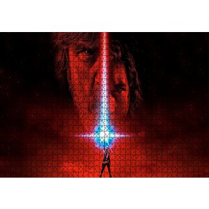 Star Wars The Last Jedi Yüzler Ve Işınlar Puzzle Yapboz Mdf Ahşap 1000 Parça