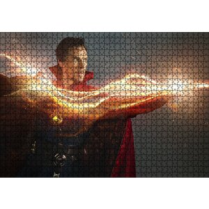 Dr. Strange Yüksek Voltaj Puzzle Yapboz Mdf Ahşap 1000 Parça