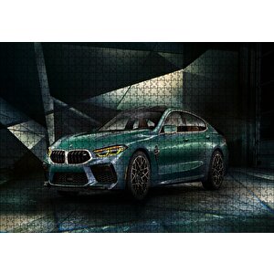 Bmw M8 Gran Coupe First Edition Puzzle Yapboz Mdf Ahşap 1000 Parça