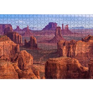 Utah Monument Vadisi Kumtaşları Puzzle Yapboz Mdf Ahşap 500 Parça