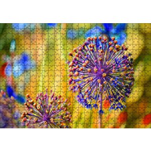 Allium Carinatum Puzzle Yapboz Mdf Ahşap 500 Parça