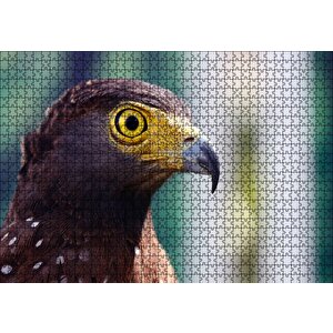 Kartal Yakın Plan Puzzle Yapboz Mdf Ahşap 1000 Parça