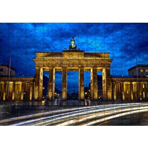 Berlin Brandenburg Kapısı Puzzle Yapboz Mdf Ahşap 255 Parça