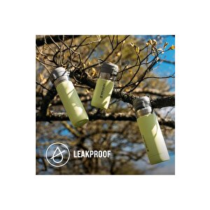 Go Quick Flip Paslanmaz Çelik Termos Açık Yeşil  0.70 Litre Cıtron