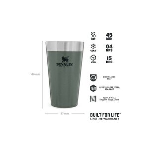 Adventure Vakumlu 0.47 Lt Yeşil Soğuk İçecek Bardağı