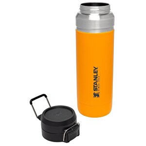 Go Quick Flip Paslanmaz Çelik Soğuk Su Termosu 1.06lt Saffron