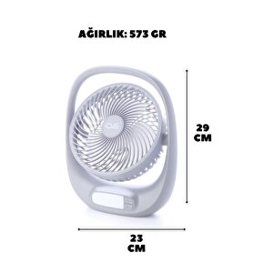 Cvs Dn 91026 Portatif Masa Üstü Vantilatör