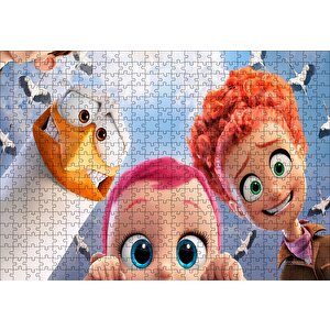 Leylekler Filmi Sahnesi Puzzle Yapboz Mdf Ahşap 500 Parça