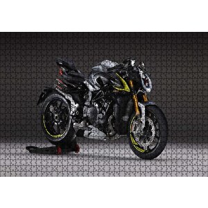 Mv Agusta Brutale Puzzle Yapboz Mdf Ahşap 1000 Parça