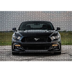 Ford Mustang Hennessey Anniversary Edition Puzzle Yapboz Mdf Ahşap 1000 Parça