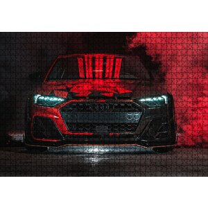 Audi A1 Abt Sportsline Puzzle Yapboz Mdf Ahşap 1000 Parça