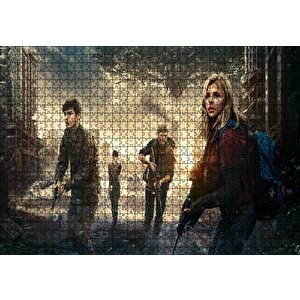 5.dalga Chloe Moretz Puzzle Yapboz Mdf Ahşap 1000 Parça