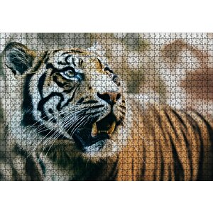 Kaplan Saldırıya Hazır Puzzle Yapboz Mdf Ahşap 1000 Parça