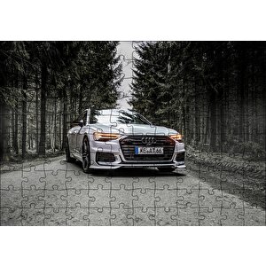 Audi A6 3.0 Tdi Avant Puzzle Yapboz Mdf Ahşap 120 Parça